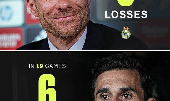 皇马本赛季败绩统计，阿尔贝罗亚19场6负，阿隆索28场5负|哈维·阿隆索|哈维-阿隆索_新浪体育_新浪新闻